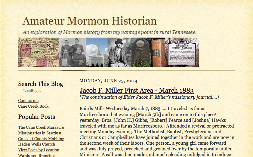 capture from Mormon Blogs Collection